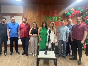 Fotografia dos presentes na reunião